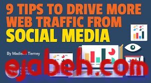 How can I use social media to increase website traffic?